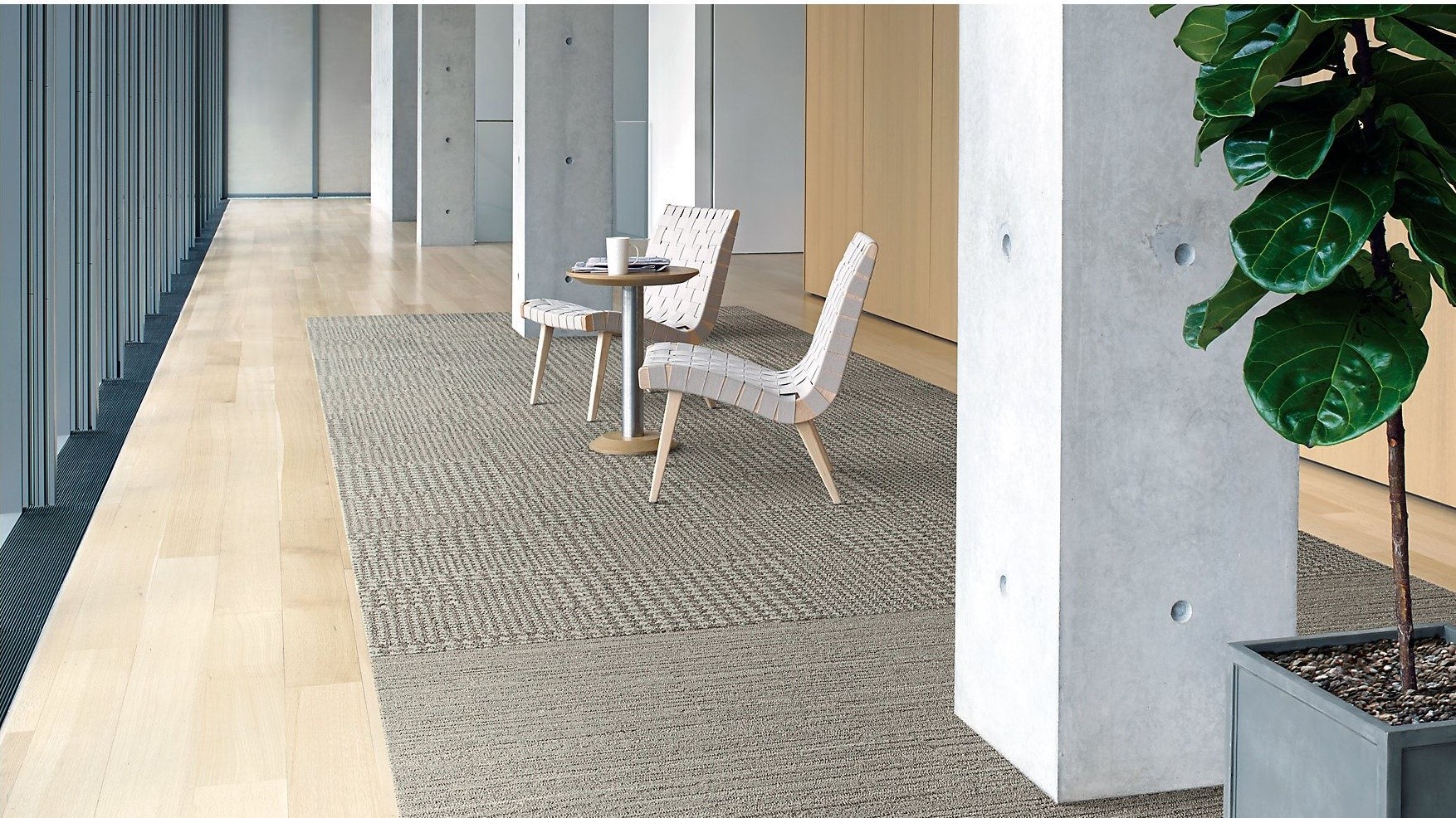 Projectinrichting World Woven collectie