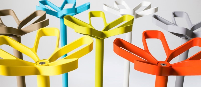 Projectinrichting Papendrecht Cascando kapstok flower