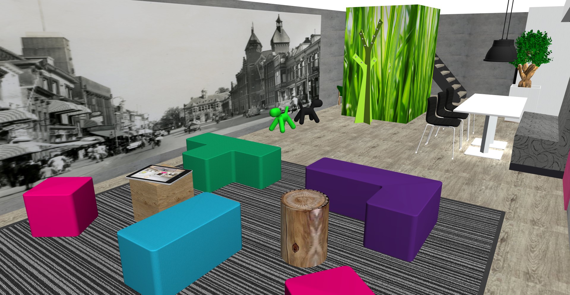 Kantoormeubelen Alblasserdam sfeervisual