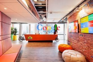 Projectinrichting Rotterdam hoofdkantoor Google Amsterdam
