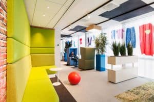 Projectinrichting Rotterdam hoofdkantoor Google Amsterdam