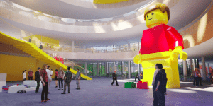 Lego hoofdkantoor Denemarken ingang