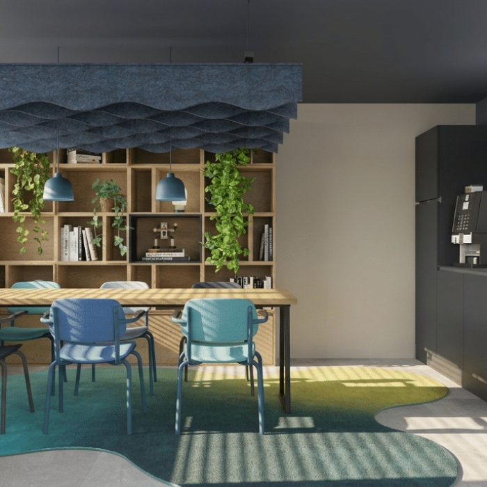 Last van galm op kantoor? Kijk eens omhoog